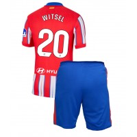 Atletico Madrid Axel Witsel #20 Fußballbekleidung Heimtrikot Kinder 2024-25 Kurzarm (+ kurze hosen)